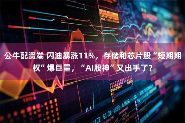 公牛配资端 闪迪暴涨11%，存储和芯片股“短期期权”爆巨量，“AI股神”又出手了？